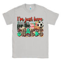 Moon Dust i'm just here for the snacks soccer Classic Tee - Zillion Design Studio