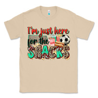 Mushroom i'm just here for the snacks soccer Classic Tee - Zillion Design Studio