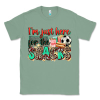 Sage i'm just here for the snacks soccer Classic Tee - Zillion Design Studio