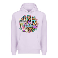 Lilac get loaded rabbit and easter Premium Hoodie - MaliasSmallBusiness
