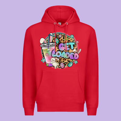 Get Loaded Rabbit And Easter Premium Hoodie Designed By Maliassmallbusiness