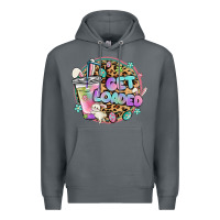 Rock get loaded rabbit and easter Premium Hoodie - MaliasSmallBusiness