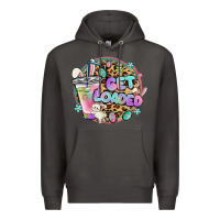 Smoke get loaded rabbit and easter Premium Hoodie - MaliasSmallBusiness