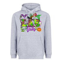 Heather Grey lab tech halloween Heavyweight Hoodie - AdoDesignShop