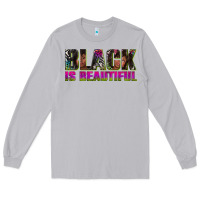Moon Dust black is beautiful neon Long Sleeve Tee - texasbilliewilder
