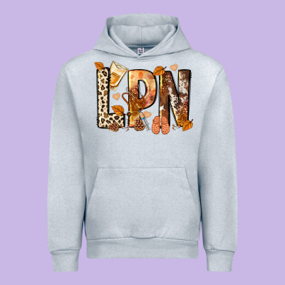 Lpn Licensed Practical Nurse Urban Hoodie Designed By Nancycooperartshop