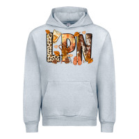 Heather Grey lpn licensed practical nurse Urban Hoodie - NancyCooperArtShop