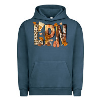 Pigment Midnight Navy lpn licensed practical nurse Urban Hoodie - NancyCooperArtShop