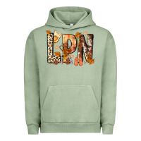 Pigment Oil Green lpn licensed practical nurse Urban Hoodie - NancyCooperArtShop