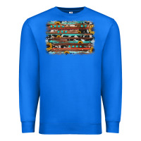 True Royal sunflower gemstone background Premium Sweatshirt - JahusDesignShop