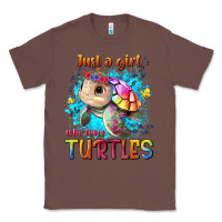 Chestnut just a girl who loves turtles Classic Tee - texasbilliewilder