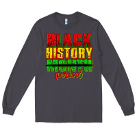 Smoke black history month period juneteenth Long Sleeve Tee - texasbilliewilder