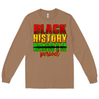 Black History Month Period Juneteenth Long Sleeve Tee | Teevron