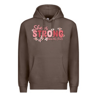 Coffee she is strong proverbs 31 25 Premium Hoodie - MaliasSmallBusiness