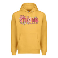 Mustard she is strong proverbs 31 25 Premium Hoodie - MaliasSmallBusiness