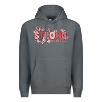 Rock she is strong proverbs 31 25 Premium Hoodie - MaliasSmallBusiness