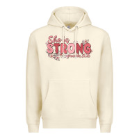 Sandshell she is strong proverbs 31 25 Premium Hoodie - MaliasSmallBusiness