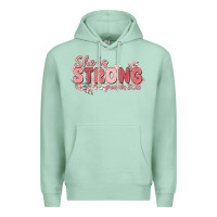 Seafoam she is strong proverbs 31 25 Premium Hoodie - MaliasSmallBusiness