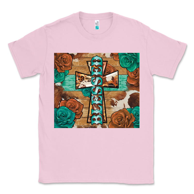 Blessed Cross Classic Tee by BarkalooDesign | Teevron