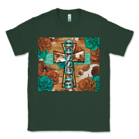 Sports Green blessed cross Classic Tee - BarkalooDesign