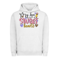 Pigment Lunar Rock my bus full of sweet hearts Urban Hoodie - MaliasSmallBusiness