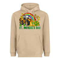 Mushroom i dig st patrick s day bulldozer Heavyweight Hoodie - JahusDesignShop