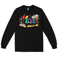 Black teacher squad Long Sleeve Tee - Zillion Design Studio
