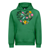 Emerald vanilla eggs sugar cocoa and kitchen heart Urban Hoodie - MaliasSmallBusiness