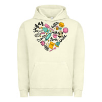 Pigment Pistachio vanilla eggs sugar cocoa and kitchen heart Urban Hoodie - MaliasSmallBusiness