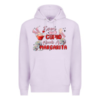 Lilac even cupid need a margarita Premium Hoodie - MaliasSmallBusiness