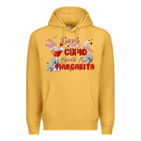 Mustard even cupid need a margarita Premium Hoodie - MaliasSmallBusiness
