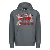 Rock even cupid need a margarita Premium Hoodie - MaliasSmallBusiness