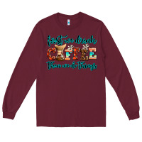 Burgundy first we drink coffee then we do things Long Sleeve Tee - AdoDesignShop