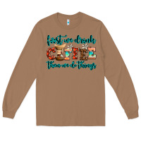 Toasted Coconut first we drink coffee then we do things Long Sleeve Tee - AdoDesignShop