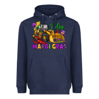 Navy i dig mardi gras bulldozer Heavyweight Hoodie - JahusDesignShop