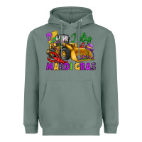 Sage i dig mardi gras bulldozer Heavyweight Hoodie - JahusDesignShop