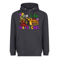 Smoke i dig mardi gras bulldozer Heavyweight Hoodie - JahusDesignShop