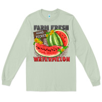 Matcha farm fresh watermelon Long Sleeve Tee - Zillion Design Studio