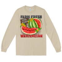 Mushroom farm fresh watermelon Long Sleeve Tee - Zillion Design Studio