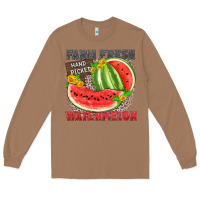 Toasted Coconut farm fresh watermelon Long Sleeve Tee - Zillion Design Studio