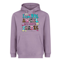 Lavender i am  99 angel but ohh that Heavyweight Hoodie - AdoDesignShop