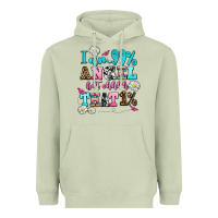 Matcha i am  99 angel but ohh that Heavyweight Hoodie - AdoDesignShop