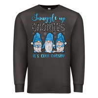 Smoke snuggle up gnomies it's cold outside Premium Sweatshirt - JahusDesignShop
