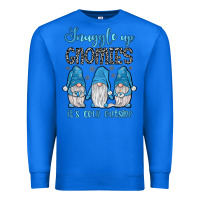 True Royal snuggle up gnomies it's cold outside Premium Sweatshirt - JahusDesignShop