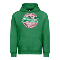 Emerald reindeer brewed santa approved pink Urban Hoodie - MaliasSmallBusiness