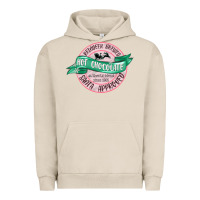 Pigment French Oak reindeer brewed santa approved pink Urban Hoodie - MaliasSmallBusiness