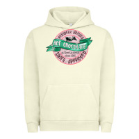 Pigment Pistachio reindeer brewed santa approved pink Urban Hoodie - MaliasSmallBusiness