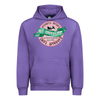 Tulip reindeer brewed santa approved pink Urban Hoodie - MaliasSmallBusiness
