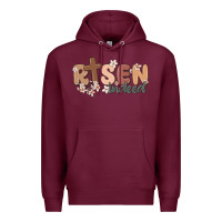 Burgundy risen indeed Premium Hoodie - MaliasSmallBusiness