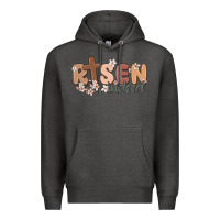 Charcoal Heather risen indeed Premium Hoodie - MaliasSmallBusiness